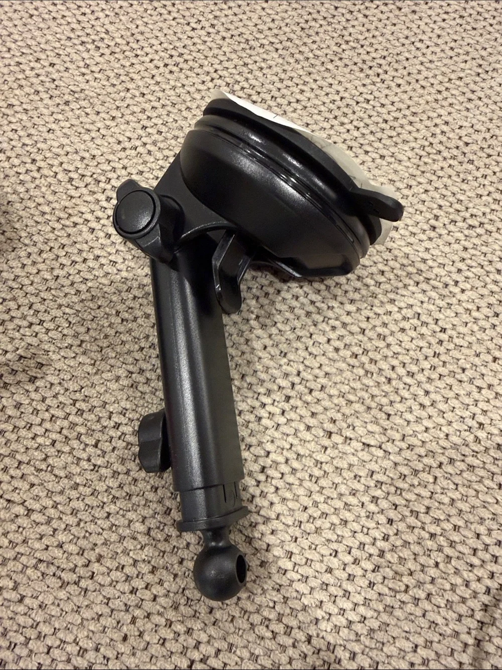 Black Fast Wireless Car Charger Mount